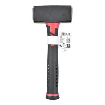 Kreator āmurs KRTH90304, 2kg, 120x48mm, C45 kalts tērauds, stikla šķiedras rokturis, 240mm, pretšļūdes pārklājums (KRTH90304)