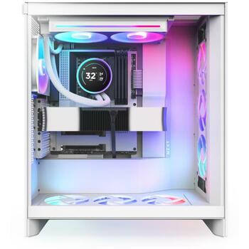 Nzxt CPU Охладитель Kraken Elite 280 RGB RL-KR28E-W2, 2 вентилятора, 140mm, 98.61cfm, 34.5dB, RGB, 2.72