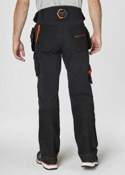 Helly Hansen darba bikses Chelsea Evolution Construction 77441_992-C44, melnas, C44, 93% poliamīds 7% elastāns 310 g/m² (77441_992-C44)