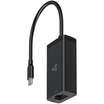 Sbox USB-C Gigabit tīkla adapteris H-994, 1 Gbps, 0,1 m, TYPE-C M, RJ-45 F, Cat 5e, melns (H-994)