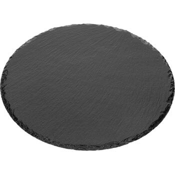 Browin 312027 rotējošs šīfera akmens trauks, 30 cm, griešanās mehānisms, pretslīdes kājiņas, aukstiem ēdieniem (312027)