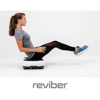 Reviber Vibrācijas plāksne RV-VISL-MO/1.1, 99 intensitātes līmeņi, 3 masāžas režīmi, maksimālais svars 150 kg (RV-VISL-MO/1.1)