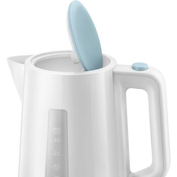 Philips Чайник HD9318/70, мощность 2200 Вт, объем 1.7 Л, пластиковый корпус, индикатор уровня воды, фильтр (HD9318/70)