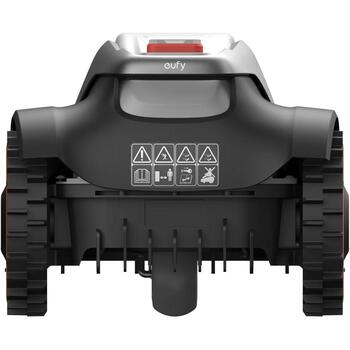 Anker Eufy E18 T2801GA1, zāles pļāvējs robots, 20.3cm, 25-75mm, 1200m², 40%, 56dB, IPX6, pelēks (T2801GA1)