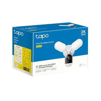 Tp-Link умная камера с прожектором Tapo C720, 2K QHD, 2800 лм, 150°, IP65, Wi-Fi, 512 ГБ microSD, AI обнаружение (TAPOC720)