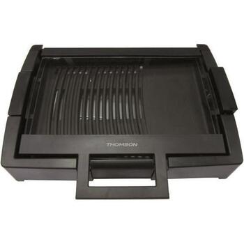 Thomson Электрический столовый гриль THGR47046, 1650 W, 35,6 x 25,4 см, регулируемый термостат, антипригарное покрытие (THGR47046)
