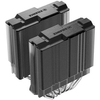 Xilence CPU Dzesētājs M806D.B XC091, 260W TDP, 2x120mm ventilatori, 6 siltuma caurules, melns (XC091)