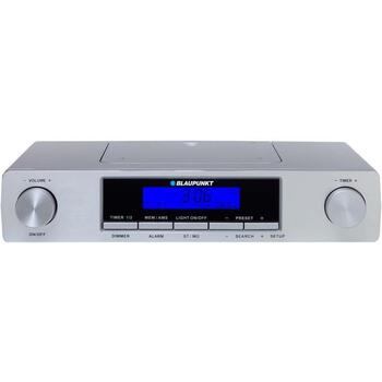 Blaupunkt Кухонное радио KR12SL, 2x0.8W, 20 станций, LCD, будильник, FM, таймер, серебристый цвет. (KR12SL)