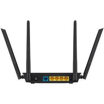Asus беспроводной маршрутизатор RT-AC1200V2, 1167 Mbps, IEEE 802.11ac, 1 WAN, 4x10/100M, 4 антенны (RT-AC1200V2)