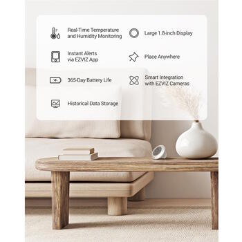 Ezviz CS-T51C датчик температуры и влажности, 1.8
