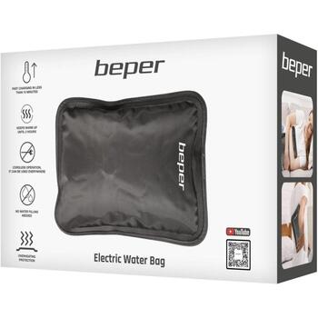 Beper Обогреватель P203TFO001, 420 Вт, 58 °C, серый цвет, защита от перегрева (P203TFO001)