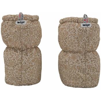 Lodger SOT 599 детские пинетки, Taslon, Birch, 6-12 мес., 100% полиэстер, 100% флис, 40°C (SOT 599)
