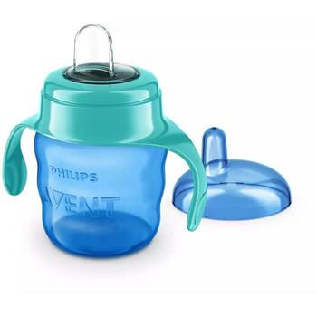 Philips Avent Easy Sip учебная чашка SCF551/05, 200мл, 6М+, силиконовый носик, без БФА, можно мыть в посудомоечной машине (SCF551/05)