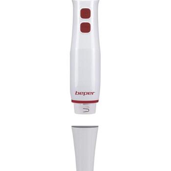 Beper Ручной блендер P102FRU003, 400 W, белый, 2 скорости, импульсный режим, турборежим, эргономичный дизайн (P102FRU003)