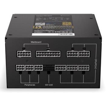 Endorfy Datora barošanas bloks Supremo FM6 EY7A013, 750W, 100-240V, 13-65A, 80 PLUS Gold, pilnībā modulārs, aktīva dzesēšana (EY7A013)