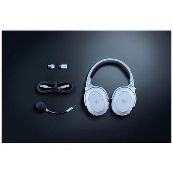 Razer наушники Barracuda X Chroma RZ04-05220400-R3M1, 40мм, 32Ом, 20-20кГц, 70ч, Bluetooth, 2.4ГГц, микрофон, накладные, белые (RZ04-05220400-R3M1)