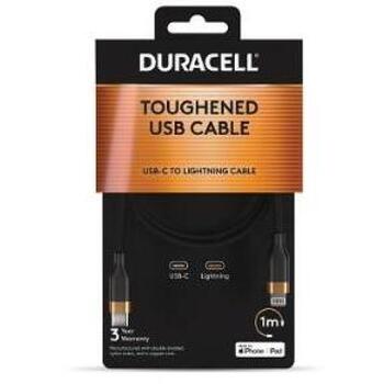 Duracell DRU5014A кабель, Lightning–USB-C, 1м, штекеры, 1шт (DRU5014A)