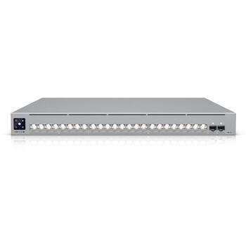 Ubiquiti UniFi Pro XG 24 PoE управляемый коммутатор USW-Pro-XG-24-PoE, 230 Gbit/s, 24x10G RJ-45, 720 W PoE, 1U, серый (USW-Pro-XG-24-PoE)