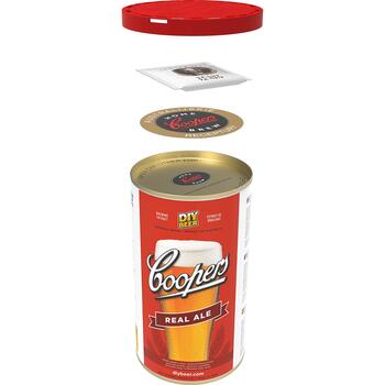 Browin alus koncentrāts 407330, 1,7kg, 23l, gaišais Real Ale, vidējs rūgtums, miežu alus (407330)