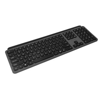 Sbox Клавиатура WK-26-US, 104 клавиши, мембрана, беспроводная 2,4 GHz, черный/серый (WK-26-US)