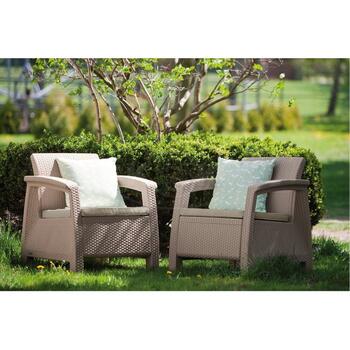 Садовые стулья Corfu Duo Set beige 29197993587 KETER (29197993587)