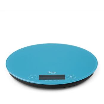 Jata Кухонные весы HBAL7230, 5 кг, 1 г, LCD, CR2032, закаленное стекло, сенсорные кнопки, автоотключение (HBAL7230)