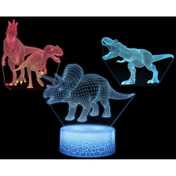 Manta Декоративная лампа SNL117RGB, 5W, 5V, 3xAA, 2m, многоцветная, 3D эффект, пульт дистанционного управления, 3 дизайна (SNL117RGB)