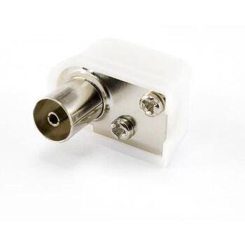 Sbox разъем KON.RF-F, RF F, цинк, серебристый (KON.RF-F)
