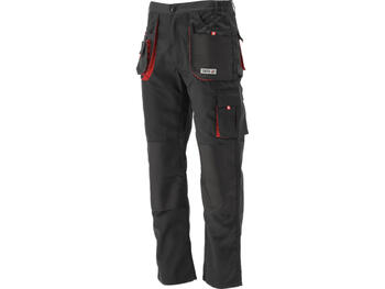 Yato Darba bikses YT-8028, XL, 188-196 cm, 98-106 cm, 275 g/m², 65% poliesteris, 35% kokvilna, 9 kabatas, rāvējslēdzējs, pogas (YT-8028)