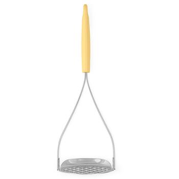 BRABANTIA Kartupeļu stampa un karote, Vanilla Yellow (229503)