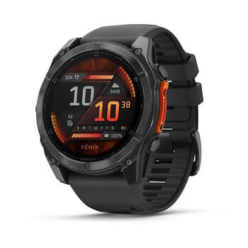 Garmin Fenix 8 мультиспортивные GPS смарт-часы 51мм AMOLED 1.4