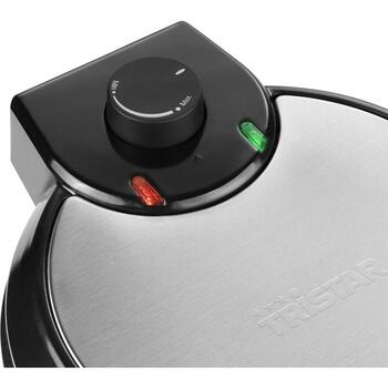 Tristar Vafeļu panna WF-1160, 700 W, Sirds formas, Melna, Nerūsējošais tērauds, Nelipīgs pārklājums, Droša lietošana (WF-1160)