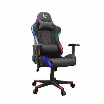 White Shark THUNDERBOLT GC-90042 игровое кресло, черный/красный, 120кг, 2D подлокотники, металлический каркас, наклон 180° (THUNDERBOLT)
