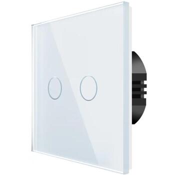 Spring Выключатель WT-201 WIFI 2gang(N&L) 1000W/G, 86mm x 86mm x 35mm, 110V – 240V AC, 5A, 1000W, -20 до 70 C (WT-201 WIFI 2gang(N&L) 1000W/G)