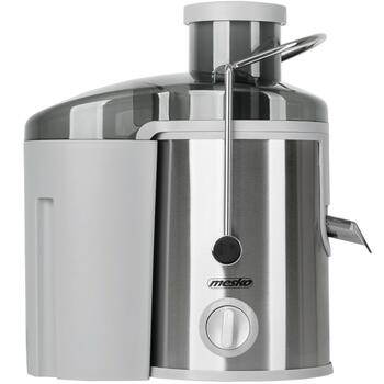 Mesko | Juicer | MS 4126 | Type Automatic juicer | Stainless steel | 600 W | Extra large fruit input | Number of speeds 3 (MS 4126 grey)