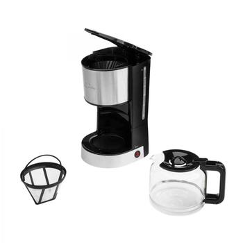 Jata Кофеварка JECA1512, 1.5L, 800W, 6-18 чашек, постоянный фильтр, стеклянный кувшин, автоматическое отключение (JECA1512)