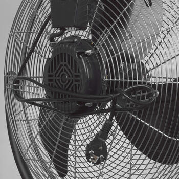 Grīdas ventilators mājai birojam garāžai un darbnīcai 120W Ø46cm 3 režīmi 102.6m³/min metāls HVF18S-2 385717 Eurom (385717)