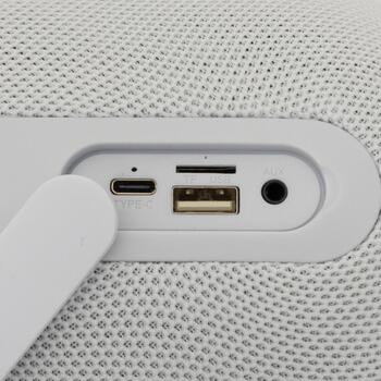White Shark Беспроводная колонка GBT-619 IDAKKA WHITE, 30-18000 Гц, 10 Вт, 2400 мАч, 4 ч, Bluetooth, FM, AUX, 2 колонки (GBT-619 IDAKKA WHITE)