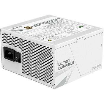 Gigabyte Datora barošanas bloks UD750GM PG5 ICE, 750W, 100-240V, 50/60Hz, 80 PLUS Gold, pilnībā modulārs, aktīvā dzesēšana (GP-UD750GM PG5 ICE)