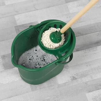 Beldray Eco Recycled Ведро LA075314EU7, 10L, зеленый, встроенный отжим, эргономичный край (LA075314EU7)