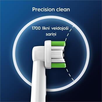 Oral-B Elektriskās zobu birstes galviņa EB20RX-2, 2 gab., balta, X formas sariņi, nolietojuma indikators (EB20RX-2)