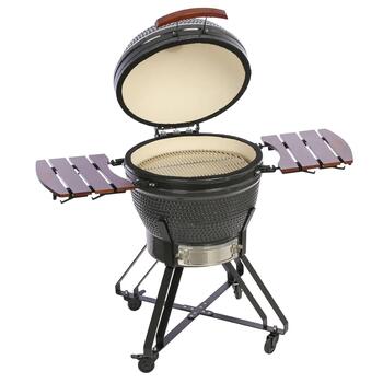 TunaBone Kamado Pro L угольный керамический гриль тандыр печь для приготовления мяса и овощей 24