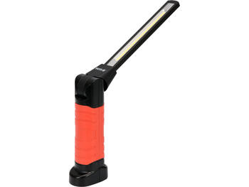 Yato Lukturis COB LED 5W + 3W YT-08518, 5W, 3W, 600lm, 3 režīmi, magnēts, Li-Ion 3.7V 2600mAh, 4h uzlāde (YT-08518)