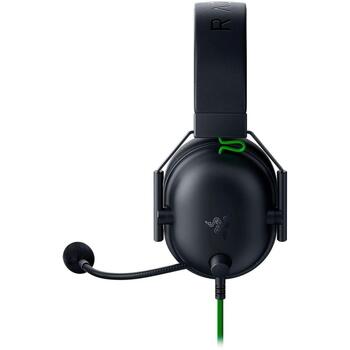 Razer BlackShark V2 X наушники RZ04-03240100-R3M1, 240г, 32Ω, 100дБ, 1.3м, 50мм, 12-28000Гц, 7.1 объемный звук, съемный микрофон (RZ04-03240100-R3M1)