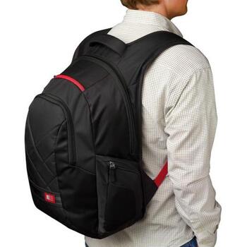 Case Logic рюкзак для ноутбука DLBP116 BLACK, 16 дюймов, полиэстер, черный, водостойкий (DLBP116 BLACK)