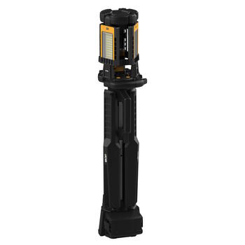 JCB Tri-Fold Konnect torņa LED darba gaismeklis būvlaukumiem 8400lm 3 galvas 360° 18V vai 110/240V 2.4m statīvs IP54 JCB-SL-TRI-FOLD (JCB-SL-TRI-FOLD-KONNECT)