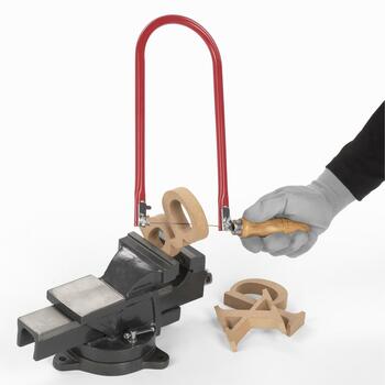 Kreator zāģis KRTH80301, 125mm, 18 TPI, koka rokturis, ātrās nomaiņas mehānisms (KRTH80301)