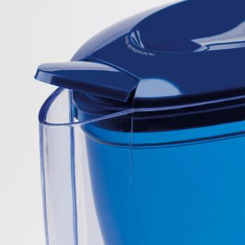 Jata Кувшин для фильтрации воды HJAR1001, 2.5L, 80% хлора, 95% извести, 150-180L отфильтрованной воды, эргономичная ручка (HJAR1001)