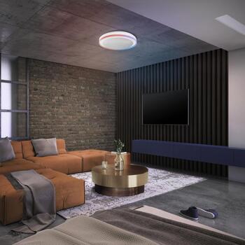 Osram SMART+ WIFI ORBIS MAGIC настенно-потолочный светильник 4099854472374, 38Вт, 1050лм, 2700-6500К, IP20, 50000ч, RGBTW, Wi-Fi (4099854472374)