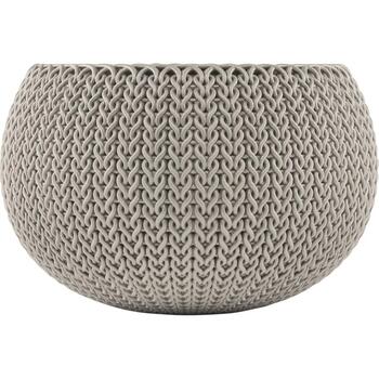 Keter Cozy S подвесной цветочный горшок 29201493506, 28x28x18см, 3.2л, бежевый, с комплектом для подвешивания (29201493506)